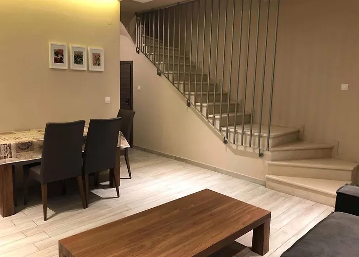 公寓 Cozy And Modern House 350m To The In Nikiti! 尼基季